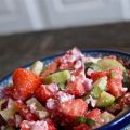 Aardbeien salsa met fetakaas