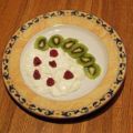 Panna cotta met yoghurt