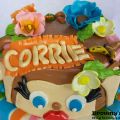 Happy Monkey Cake