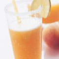 Perzikshake met gember