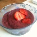 Snel bosvruchtenijs uit de blender