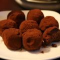 Chocolade- en chilitruffels