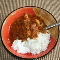 Curry met kalkoen