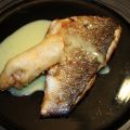 Zeebaars met tempura van langoustines
