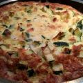 Frittata met courgette en parmezaanse kaas