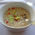 Pittige havermout met lente-ui en gember van[...]