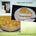 Yoghurt-taartje met appel