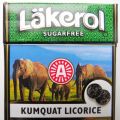 Läkerol kumquat licorice