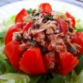 Gevulde tomaat met tonijnsalade