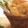Focaccia met rozemarijn