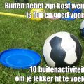 Dag 32: Buiten actief zijn kost weinig. Zo[...]