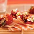 Oosterse carpaccio met bosui en gember