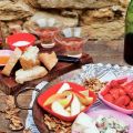 Fruitsalade met gorgonzola