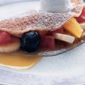 Pannenkoeken met exotisch fruit