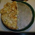 Appel-amandel cheesecake