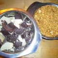 Chocoladebrokken met notencrunch