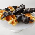 Mini wafeltjes met chocolade