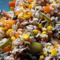 Rijstsalade met tonijn