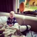 Sam 18 maanden!!! Oftewel anderhalf jaar...