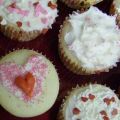 Witte chocoladecakejes