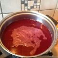 Overschot aan druivensap en stroop...