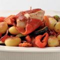Gevulde paprika met kip