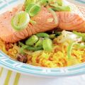 Ovenzalm met pittige prei