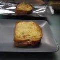 Kraakmevrouw (tosti uit oven met spiegelei)