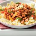 Farfalle met paprika zalmsaus