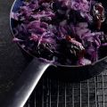 Rodekool met pruimen