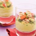 Sint-jakobsschelpen op avocadomousse