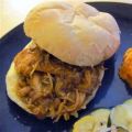 Gestoofde kalkoen met barbecuesaus