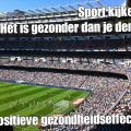 Dag 40: Sport kijken? Het is gezonder dan je[...]