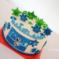 DUO TAART FROZEN EN JUL & JULIA VOOR DJAHLANO[...]