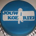 Bedrijfstaart met logo voor JOUWKOERIER BV