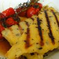 Polenta met parmezaan en olijven