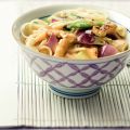 Oosterse roerbak met chilisaus