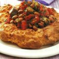 Gruyére-kaassoes met ratatouille