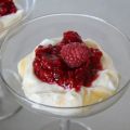Griekse yoghurt met Lemon Curd en frambozen