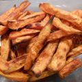 Frietjes van zoete aardappel