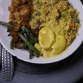 Indonesische en vegetarische rijsttafel voor de[...]