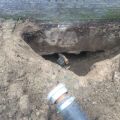 Ophogen met zand