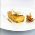 Bananensorbet met wentelteefjes