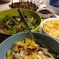 Salade van sinaasappel, venkel en rode ui