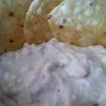 Romige salsa voor tortillachips