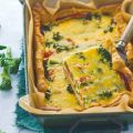 Quiche met chorizo