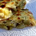 Taartje van courgette en ricotta