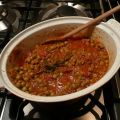 Kapucijners met gehakt-tomatensaus