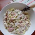 Ham-preisalade met rauwe ham