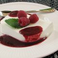 Yoghurtmousse met frambozen